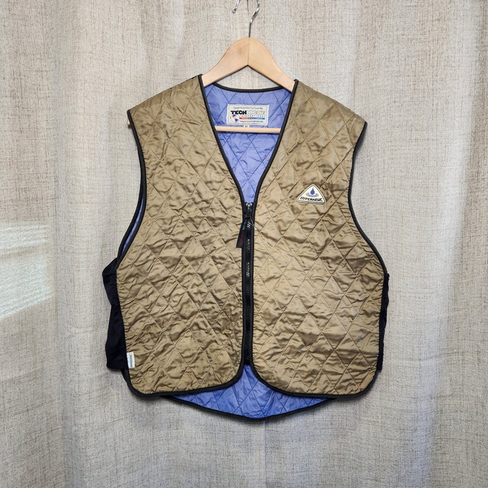 Hyperkewl TechNiche International XL Cooling Vest Khaki Color "Read Description"
